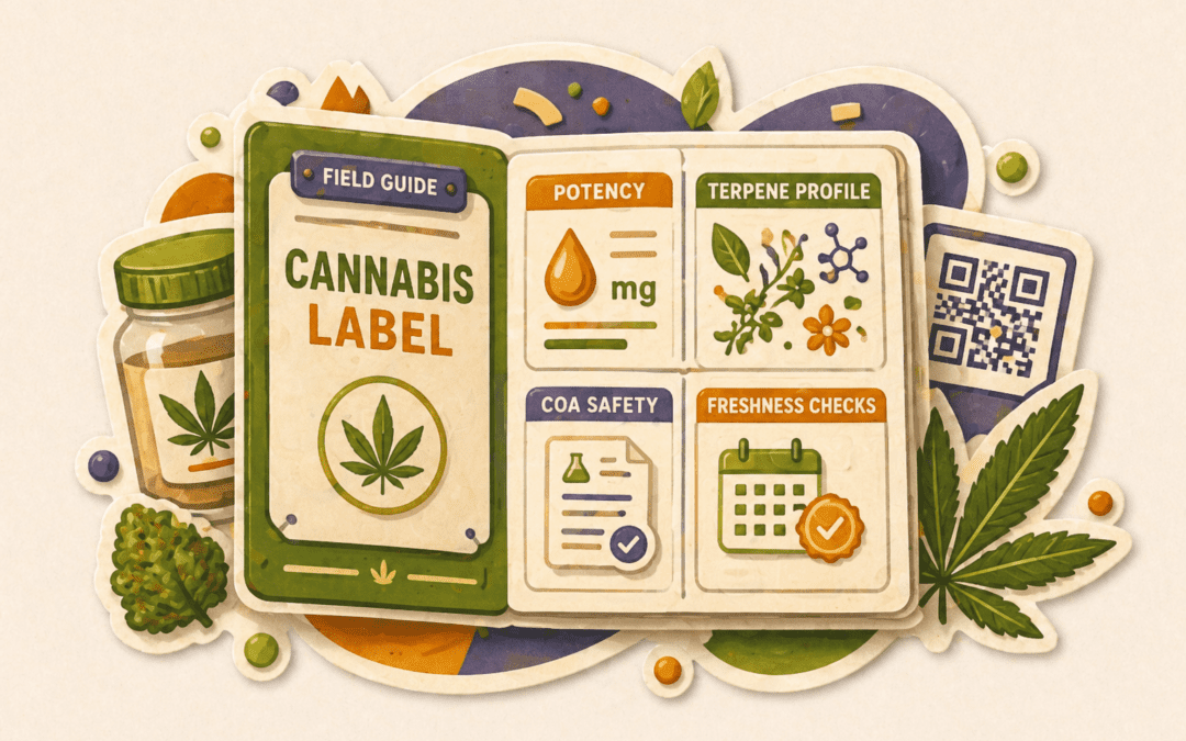 cannabis product labels coa