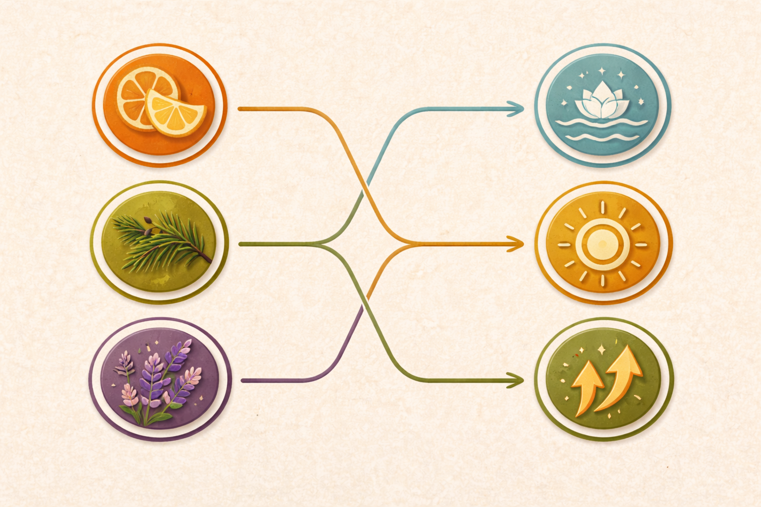 Terpene Chart Aroma to Sensation
